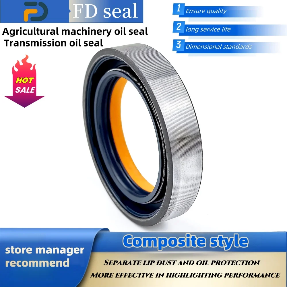 

Tractor Shaft Seal 65*92*14mm 12001903B NBR+AU Gearbox Seal COMBI Dual Lip Drive Shaft O-Ring Repair Tool