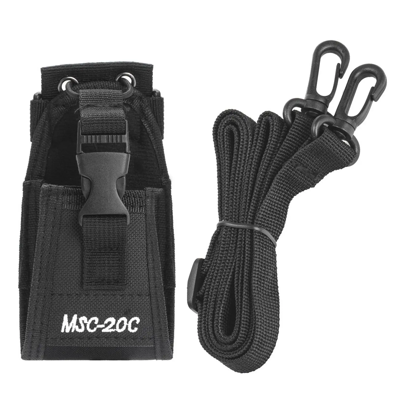 MSC-20C Walkie-Talkie Storage Bag for Baofeng Quansheng TYT Outdoor Cycling Walkie-Talkie Bag Nylon Sleeve