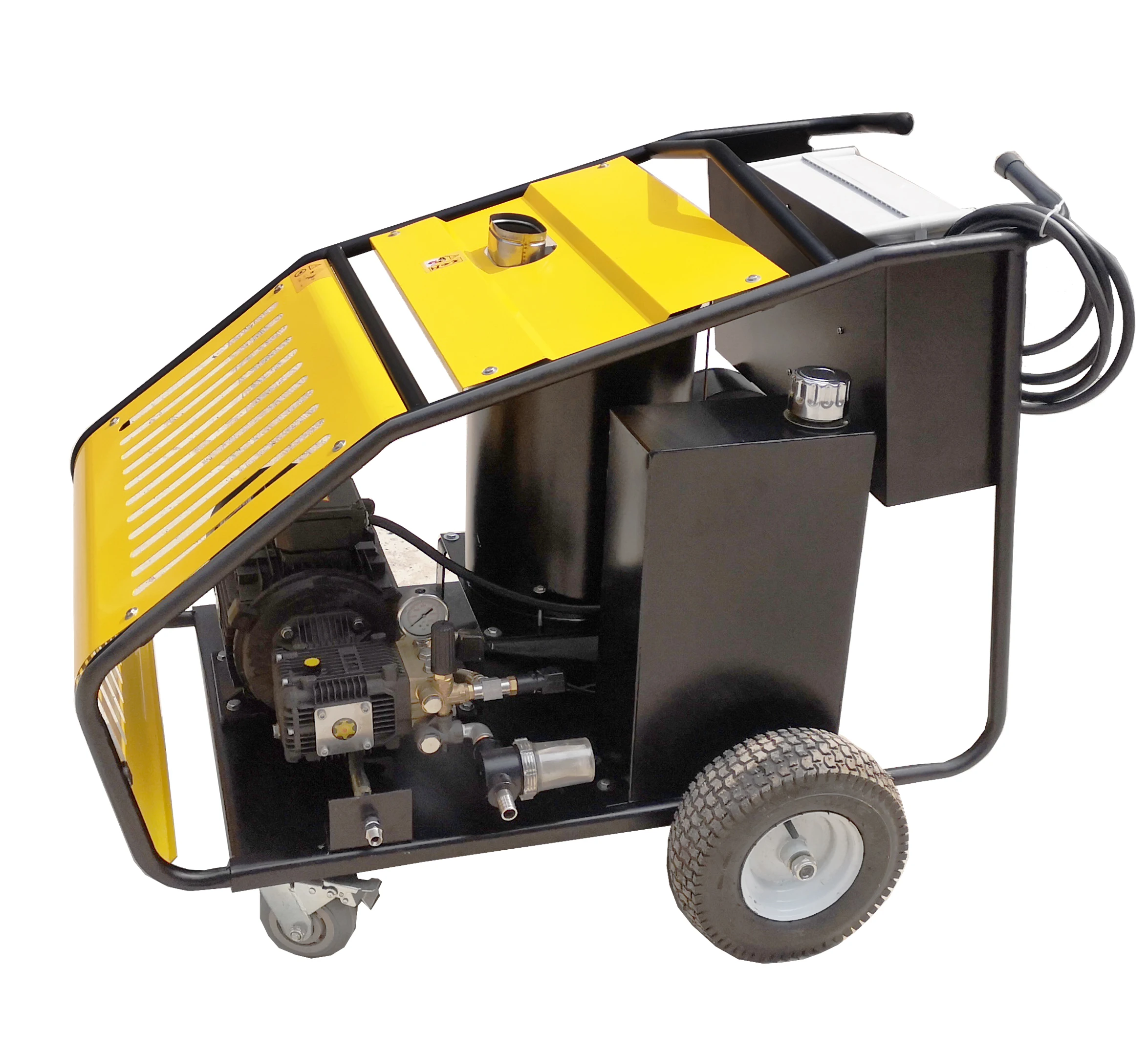 3600PSI Diesel Heating Hot Water High Pressure Cleaning Machine Industrial Oil Tank Cleaning Gun High Pressure Water Jet Washer