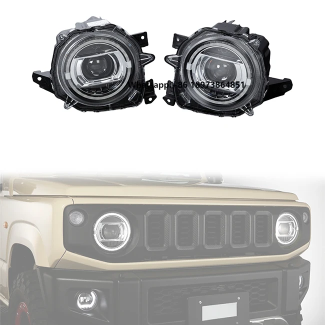 

LUMA 2/4Door 19-24 Car Front Light High Configuration LED Headlight for Suzuki 4th Gen Jimny Sierra JB64 JB74 JC74
