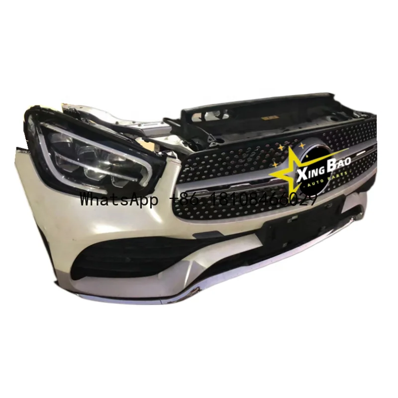 

Оптовая продажа, оригинальные аксессуары для автомобильного бампера, передний бампер в сборе для Mercedes-Benz GLC X253, автомобильная фара в сборе