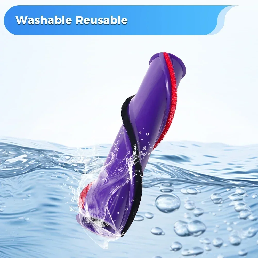 Rouleau de brosse de remplacement pour aspirateur Dyson V8, Compatible avec rouleau de brosse sans fil, tête de brosse, barre de brosse, pièce de rechange