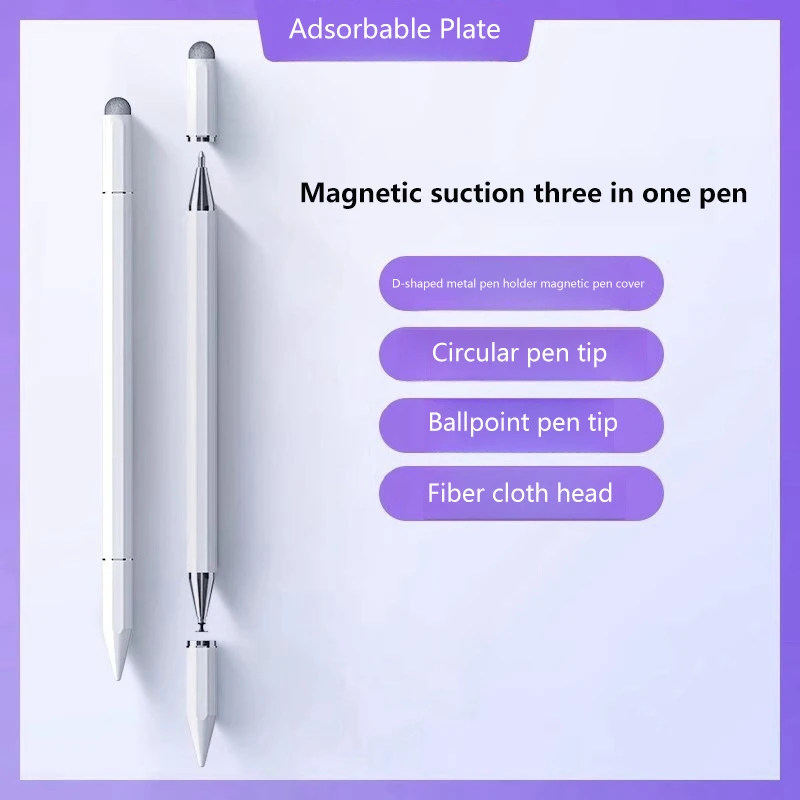 Universal Stylus Pen For IPad Pencil 2 Tablet Phone Magnetic Stylus For MatePad SE 11 Inch Air 11.5 S T10S Huawei Lenovo Samsung