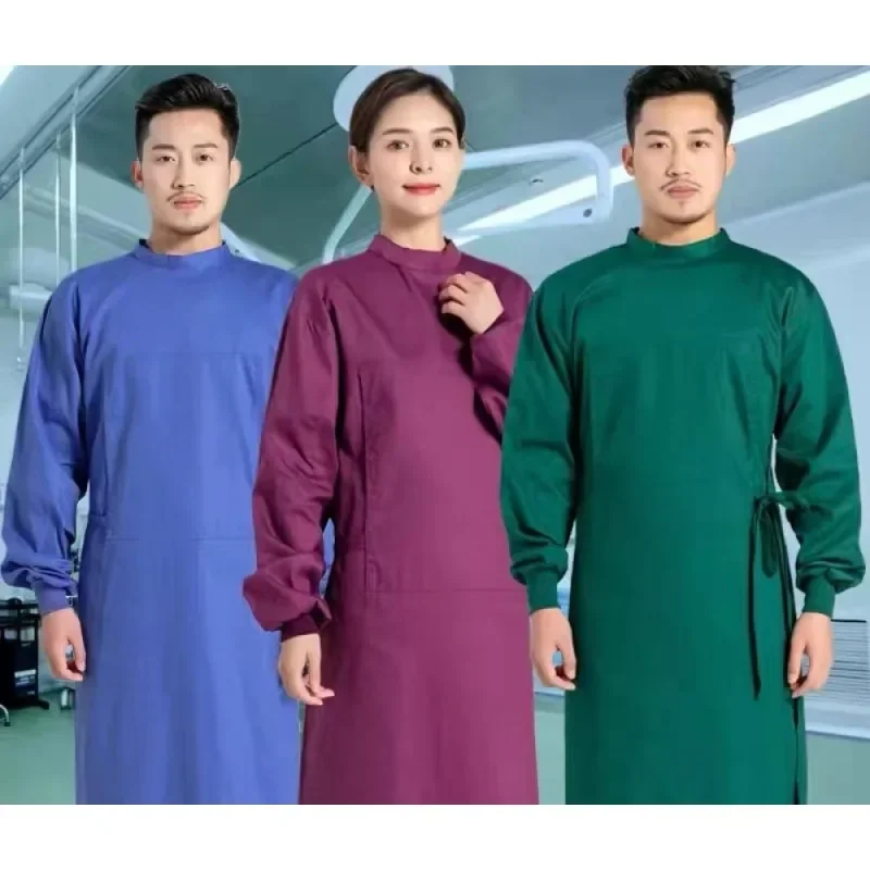 Room Unisex Surgical Gowns All-inclusive Isolation Surgical Gowns Hand Washers Cotton Brush Hand Suit Half-pack Operat