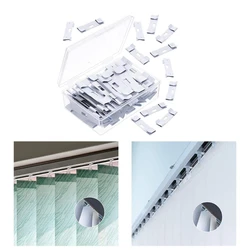 10pcs Vertical Blind Repair Tab Blind Repair Vane Savers accessorio per Clip per tende 87HA