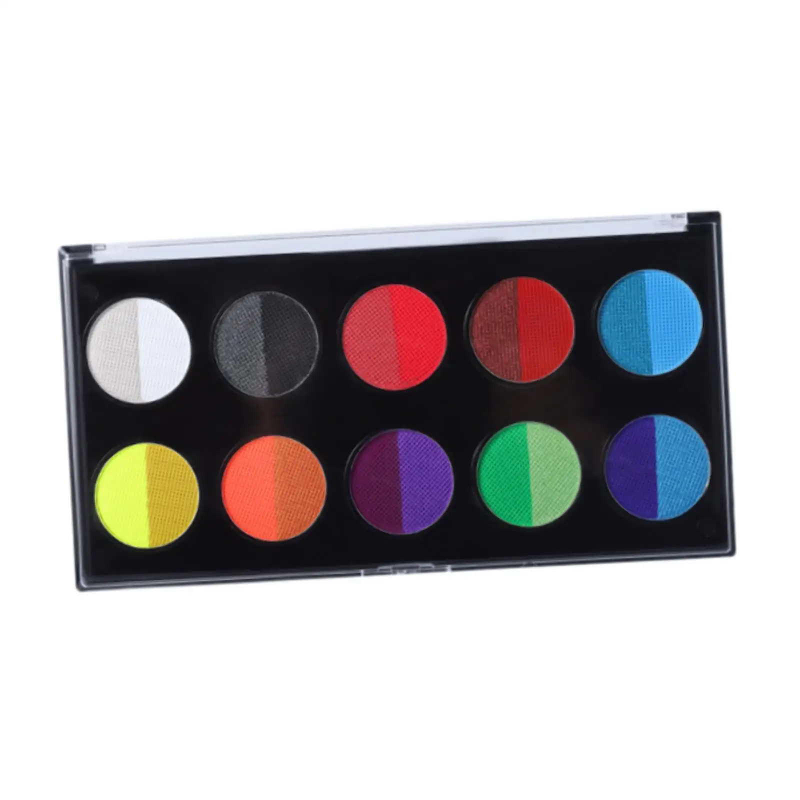 Washable Water Based Face Body Paint Palette Professional Makeup Kit for Halloween Carnival and Cosplay