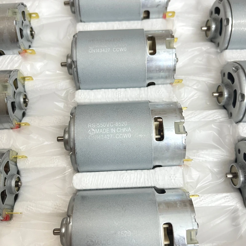 MABUCHI RS-550VC-8520 Power Motor DC 6V-12V 21000RPM High Speed Large Torque with Cooling Fan for Electric Drill Garden Tools