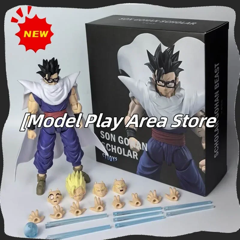 

Новые игрушки Ct: Драконий жемчуг Z S.H. Фигуртс Shf Super Saiyan Ssj Son Gohan Scholar Аниме фигурки подарки Детские игрушки