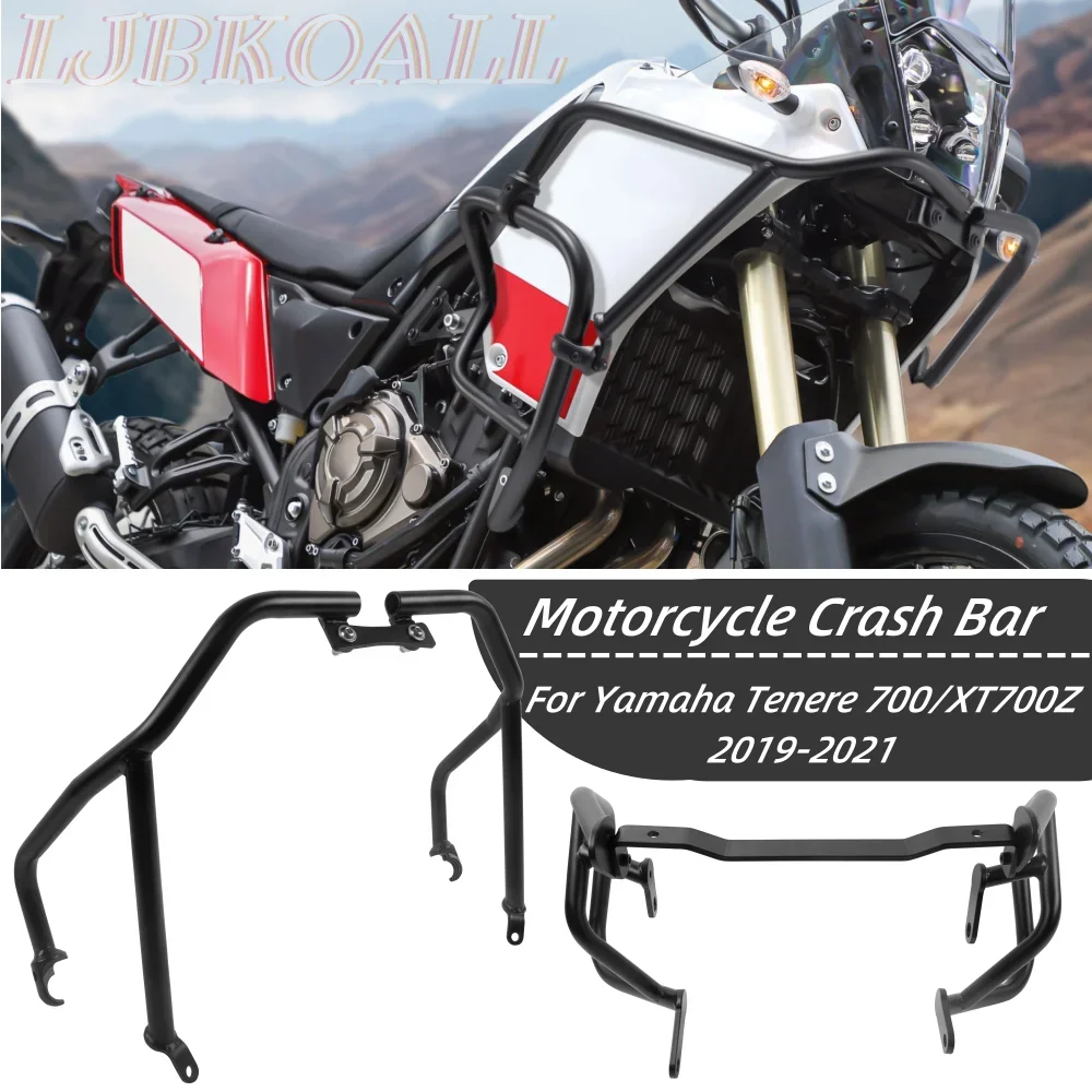 

2020 Tenere700 Highway Engine Guard Crash Bar Frame Protect Motorcycle Bumper For Yamaha Tenere 700 XT700Z 2019-2024 2022 2023