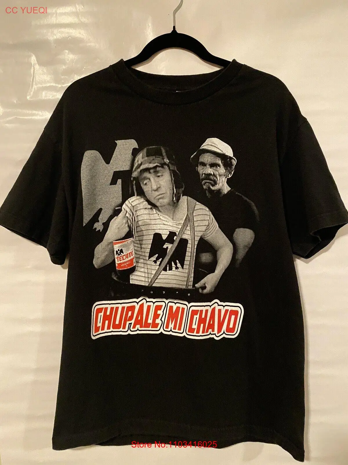 Tecate Chupale Mi Chavo рубашка с рисунком пива Sz L