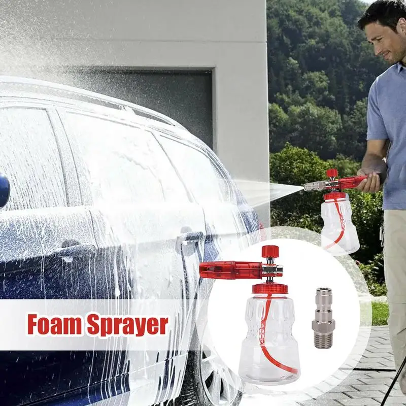 High Pressure Car Washer Sprayer Multi-Mode Ergonomic Foam Sprayer Vehicle Accessories High Pressure Washer Supplies For Gardens