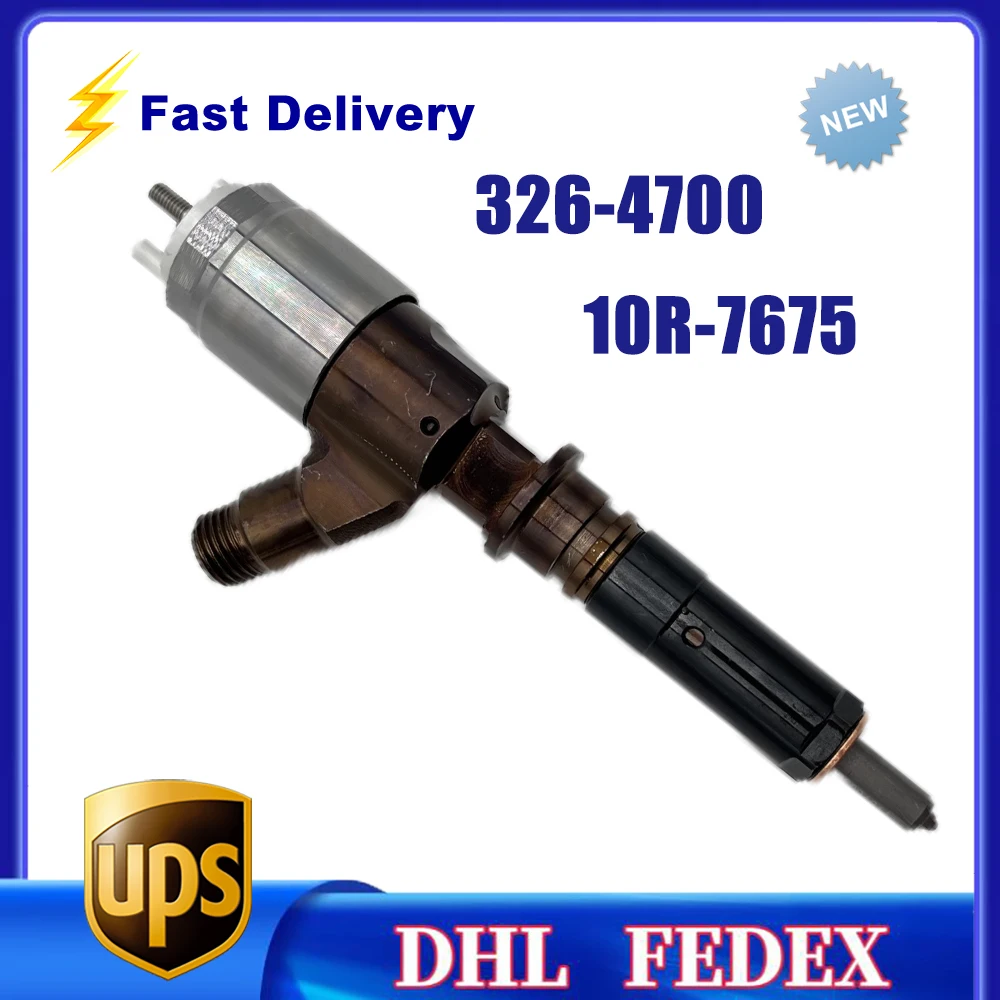 

326-4700 10R-7675 32F61-00062 C6 C6.4 Fuel Injector For CAT 320D 321D 323D