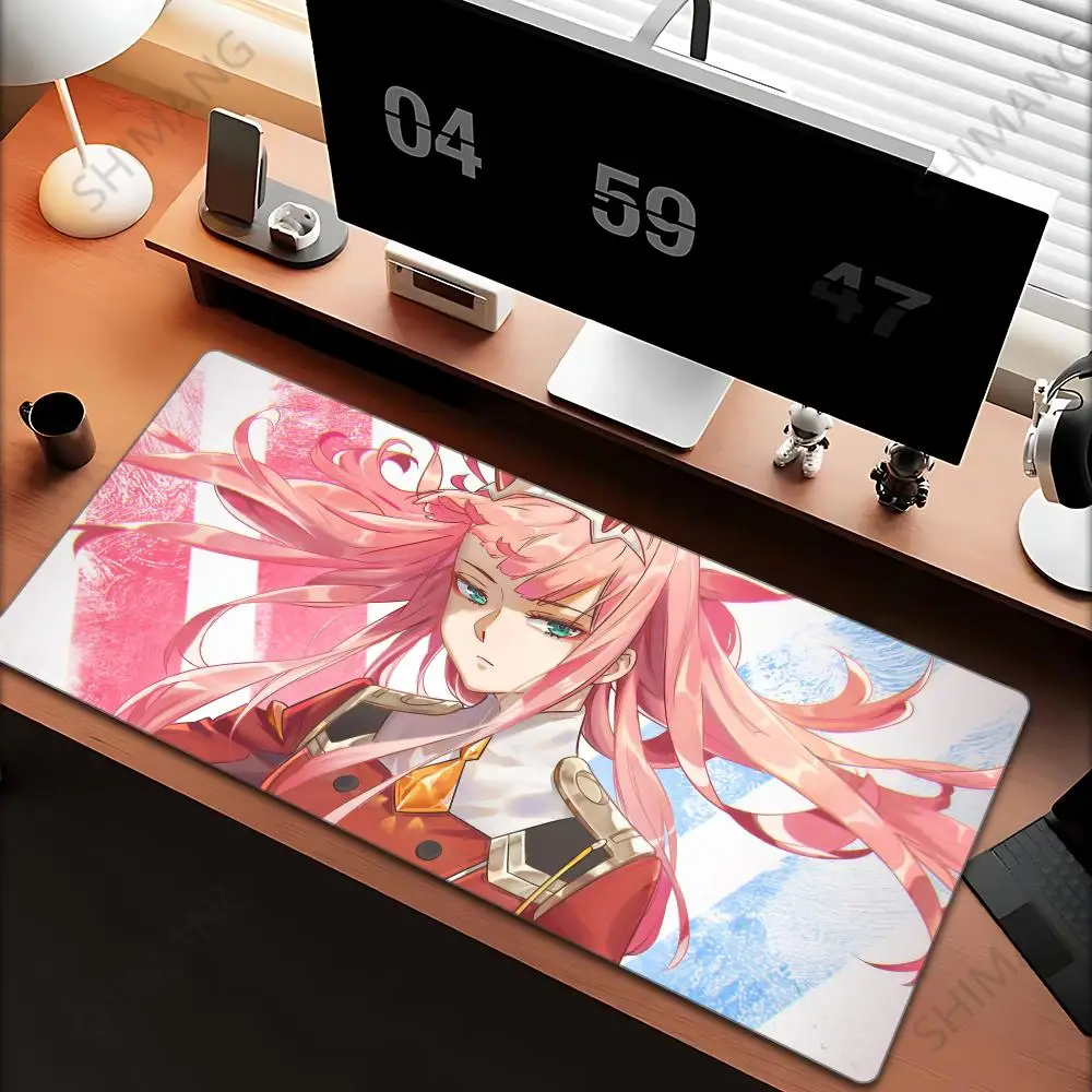 

Non-slip Computer Mousepad HD Printing Quick delivery Gamer Desk Mat Accessories Zero Two Darling In The FranXX 02 XXL Table Pad