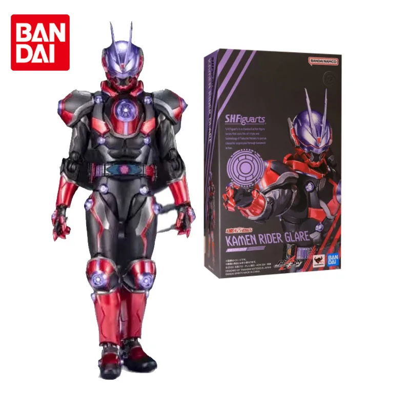 Bandai original SHF kamen rider Glare greats Game Master Anime Action Figures Toys For Boys Girls Kids Gift