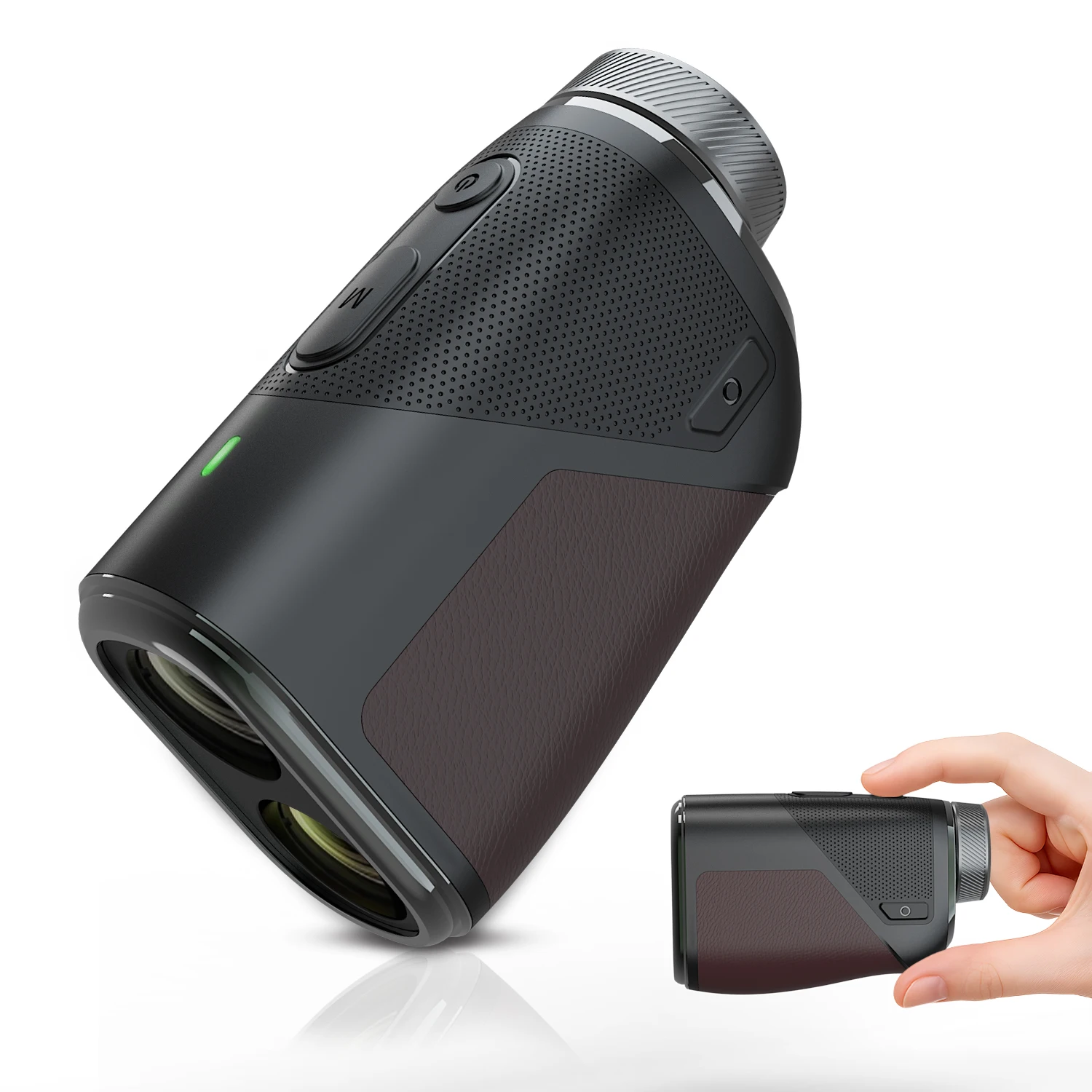 

Лазерный дальномер для гольфа с функцией измерения угла наклона, измерение расстояния до 600 ярдов, высокоточное непрерывное сканирование, измерение высоты флагштока