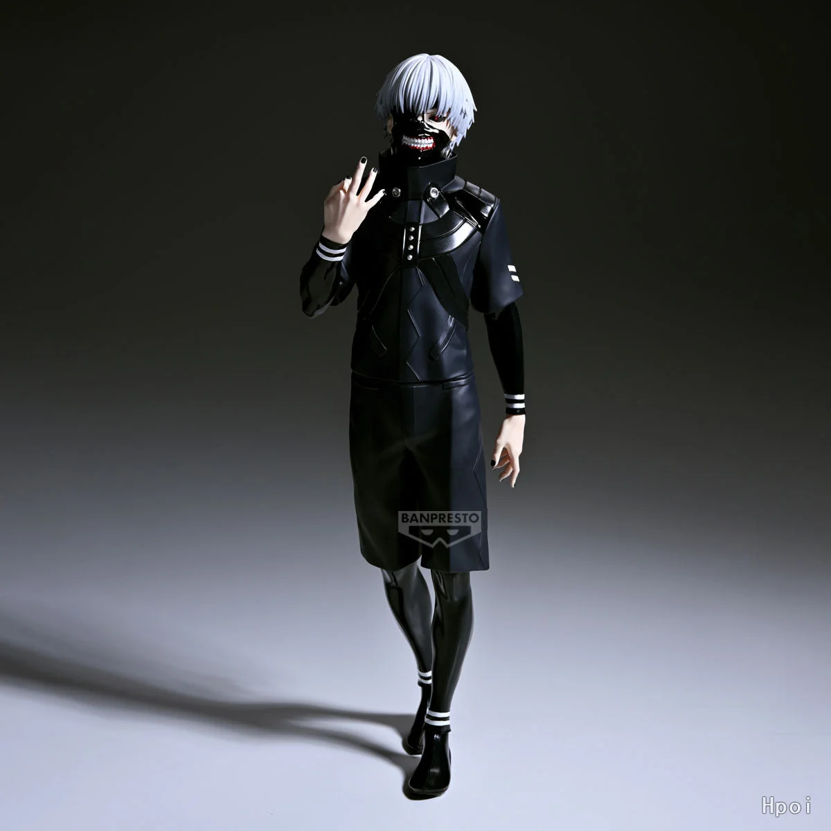 Figura de Anime Tokyo Ghoul Kaneki Ken de 19 CM, Escala 1/8, Versión Despertada, Modelo de Escena, Juguete con Cabeza Intercambiable, Soporte para Muñeco, Figura de Acción de PVC