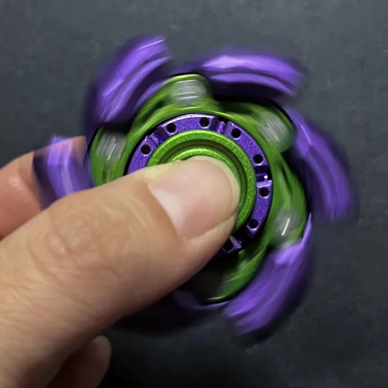 Linkage Fidget Spinner - جيروسكوبي صامت لتخفيف التوتر، لعبة حسية ADHD والتوحد، هدية رائعة للبالغين والأطفال