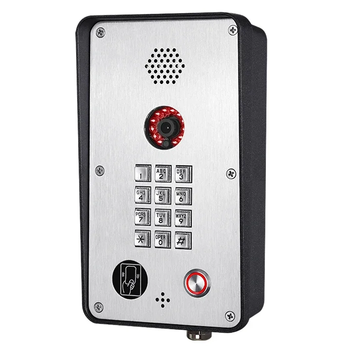 

Video Door Phone Manufacturer Video RFID Doorphone For Residential Apartments