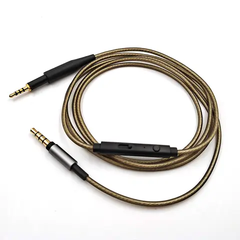 젠하이저 AKG K450 K451 K452 Q480 K480 Q460 이어폰 교체 가능, 3.5mm ~ 2.5mm 실버 도금 업그레이드 케이블