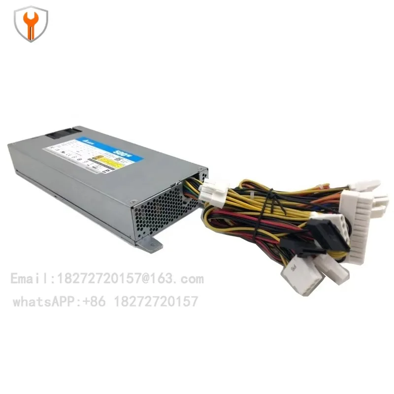 High-efficiency 1U 80PLUS Gold Delta server power supply, rated 500W DPS-500YB F, suitable for new server workstations and origi