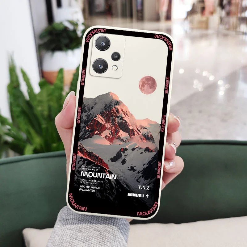 Sunrise Scenery Case For OPPO Realme 9 9i 8 8i 7 7i 6 Pro Plus C31 C35 C1 C11 C12 C15 C20 C21Y C25 C25S Cover