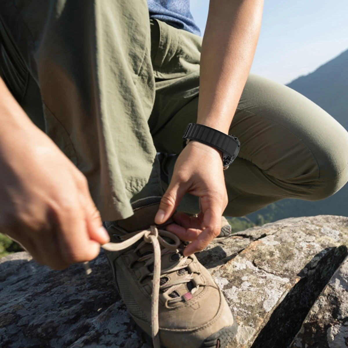 22 26mm Alpine Nylon Garmin Quick Release Strap Wristband For Fenix5 5XPlus 6 6XPro Instinct2 Watch Band Fenix7 7XPro Bracelet