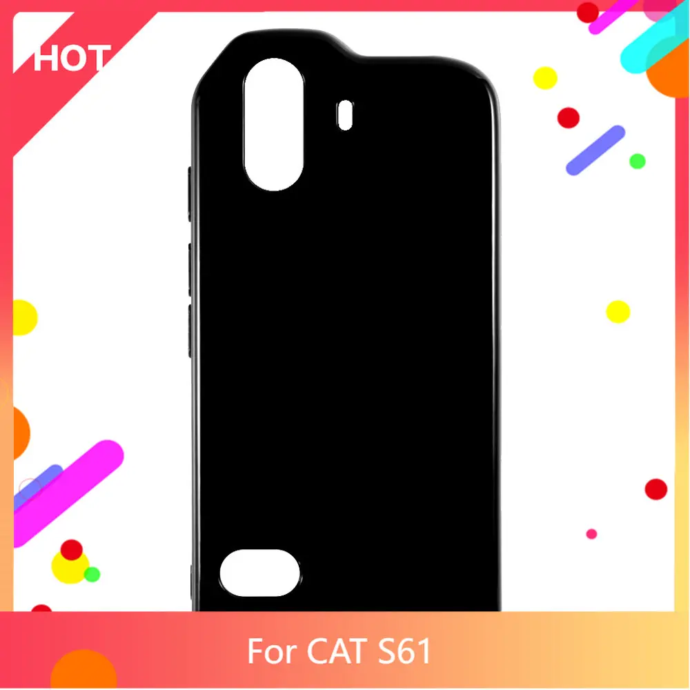 S61 Case Matte Soft Silicone TPU Back Cover For CAT S61 Phone Case Slim shockproo