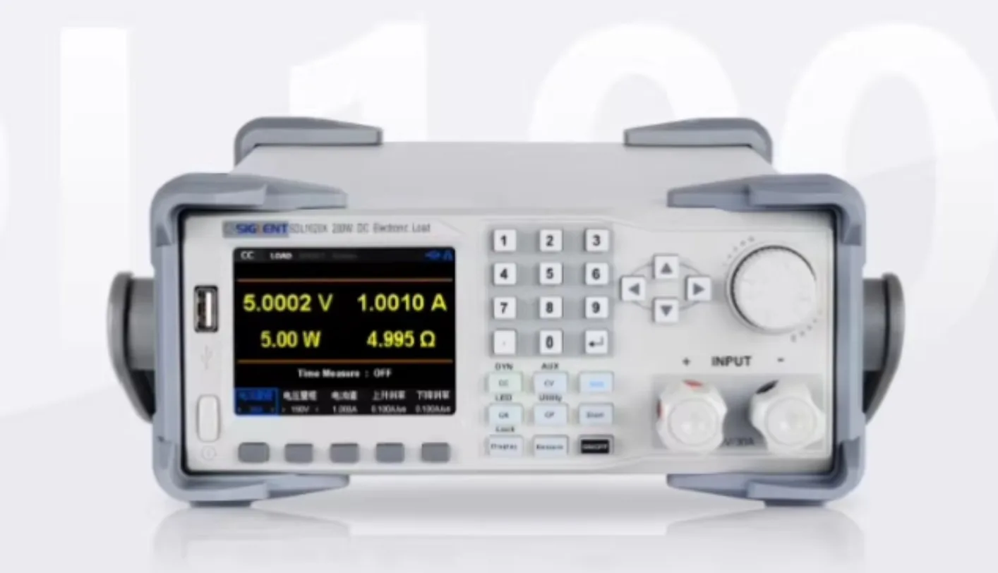 1 unidad Siglent SDL1020X: carga electrónica CC programable, 150 V/30 A/200 W, 0,1 mV/0,1 mA*SY