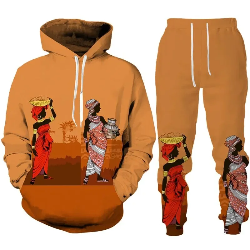 Hoodies Set Boys Ancient Egypt Eye Of Horus God 3D Print Hoodies Pants Sets Casual Egyptian Tribal Clothes Kids Hoodie Suits