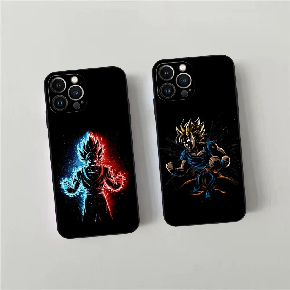 

Чехол для телефона D-Dragon-Balls Son-Gokus, противоударный чехол для iphone 15 14 13 Mini 11 12 Pro Max Xr X Xs 7 8 Plus