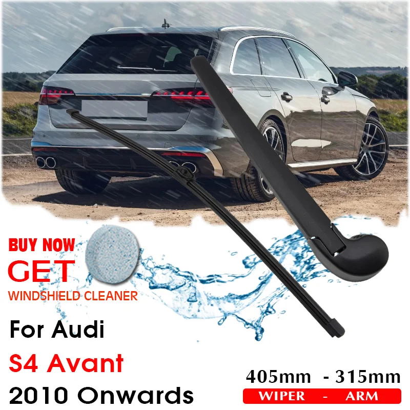 

Car Wiper Blade Rear Back Window Windscreen Windshield Wipers For Audi S4 Avant Hatchback 405 mm 2010 Onwards Auto Accessories