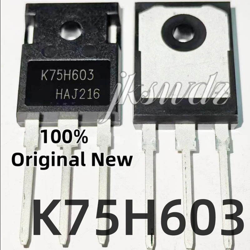 

5-10PCS New Original IKW75N60H3 K75H603 IKW50N60H3 K50H603 TO-247 IGBT Transistor 600V 75A 50A