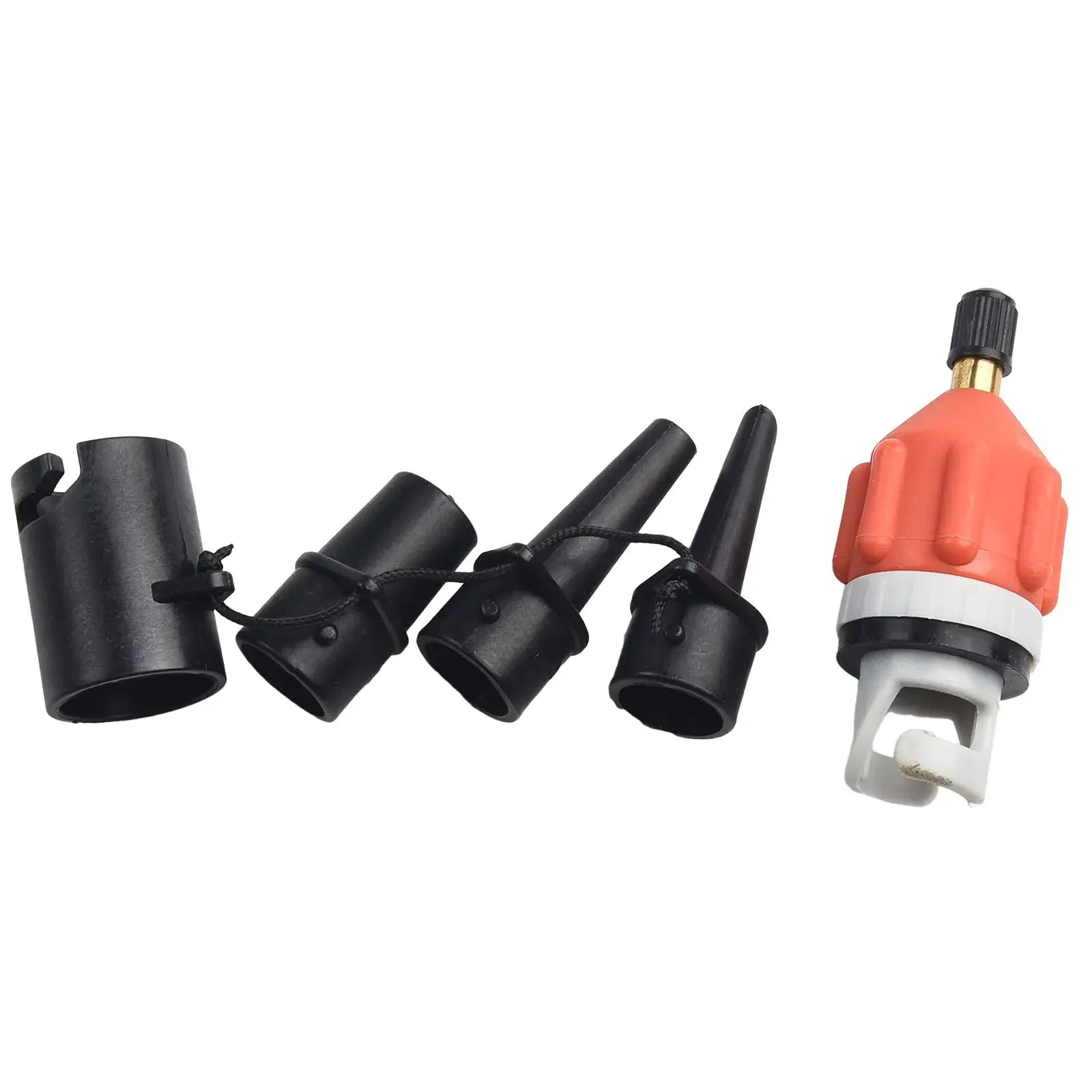 1 Set Air Valve Adaptor Inflatable Pump Adapter ABS Kayak Air Valve Connector Inflatable Boards Craft Boats Kayaks Accessories