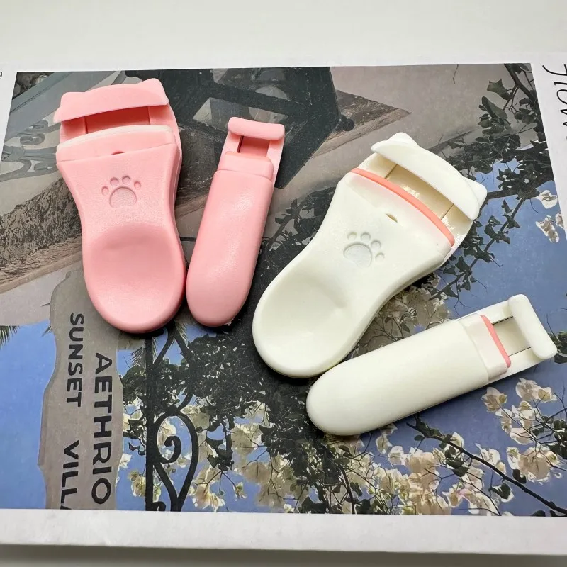 Recourbe-cils à griffes de chat, nouveaux modèles mignons, accessoires, outil adapté à toutes les formes de cils, professionnel longue durée pour le maquillage