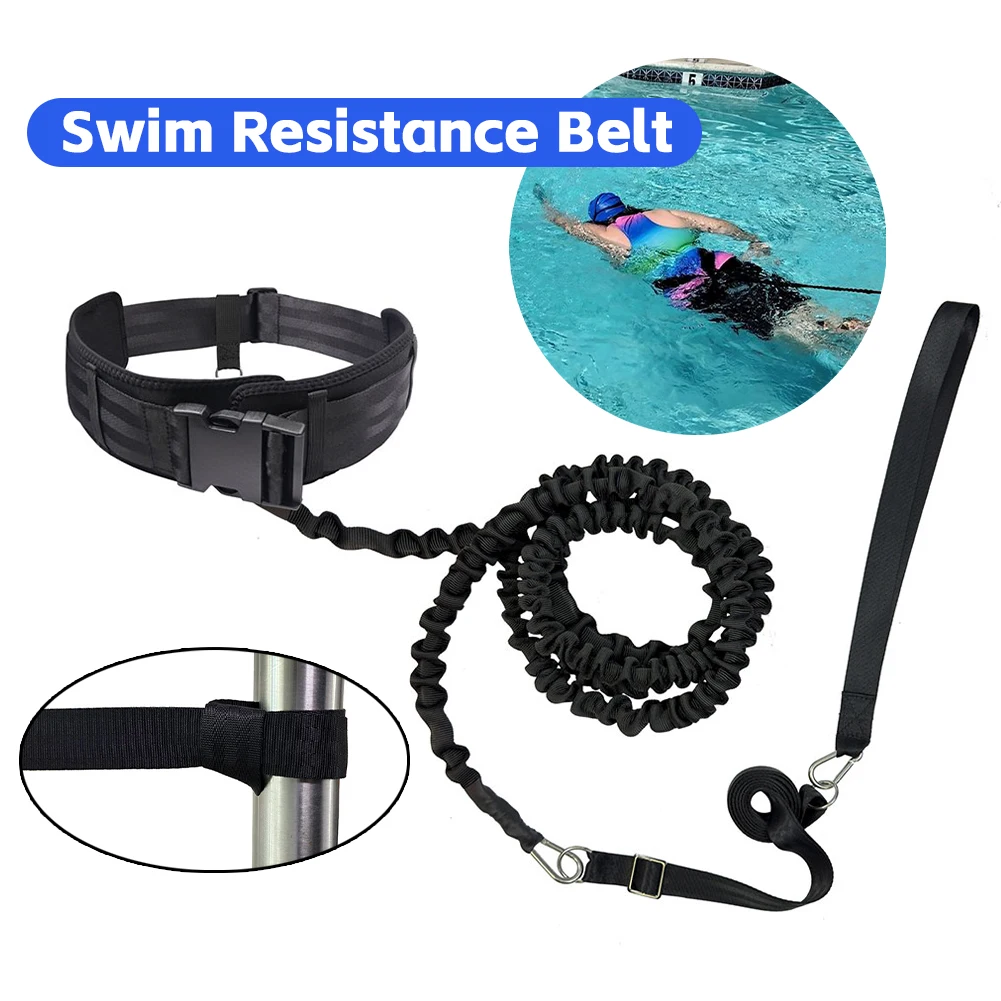 

Упряжь для плавания, стационарный пояс для плавания в воде, для тренировок по плаванию и упражнений