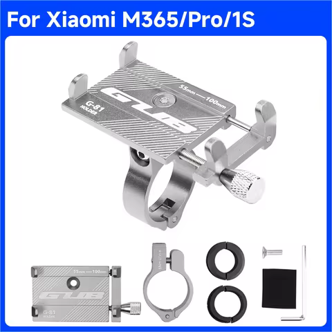 GUB G81 G-81 Aluminum Bicycle Phone Holder For 3.5-6.2 Inch Smartphone Adjustable Support GPS Bike Phone Stand Mount Bracket