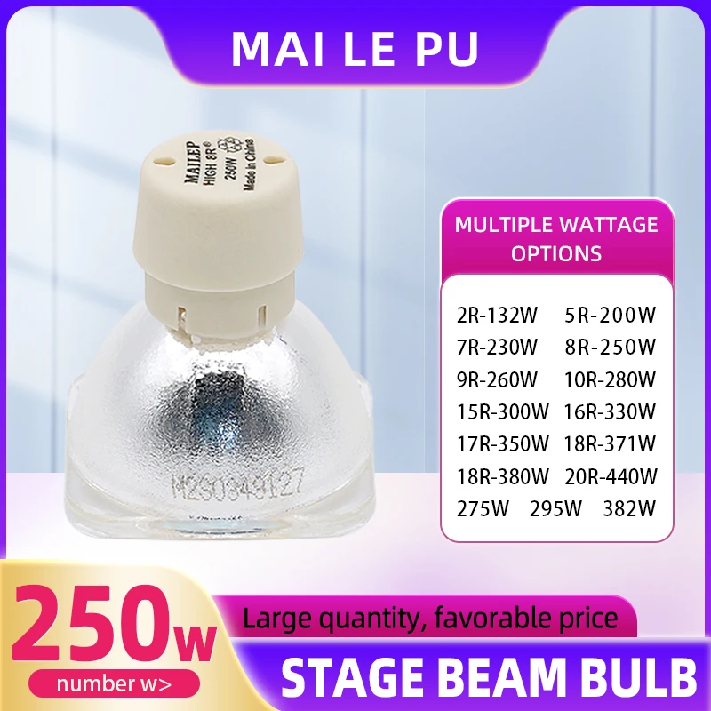 8R 250W Ballast Mobile Beam 250W Beam 8R Metal Halide Lamp MSD Platinum Bulb