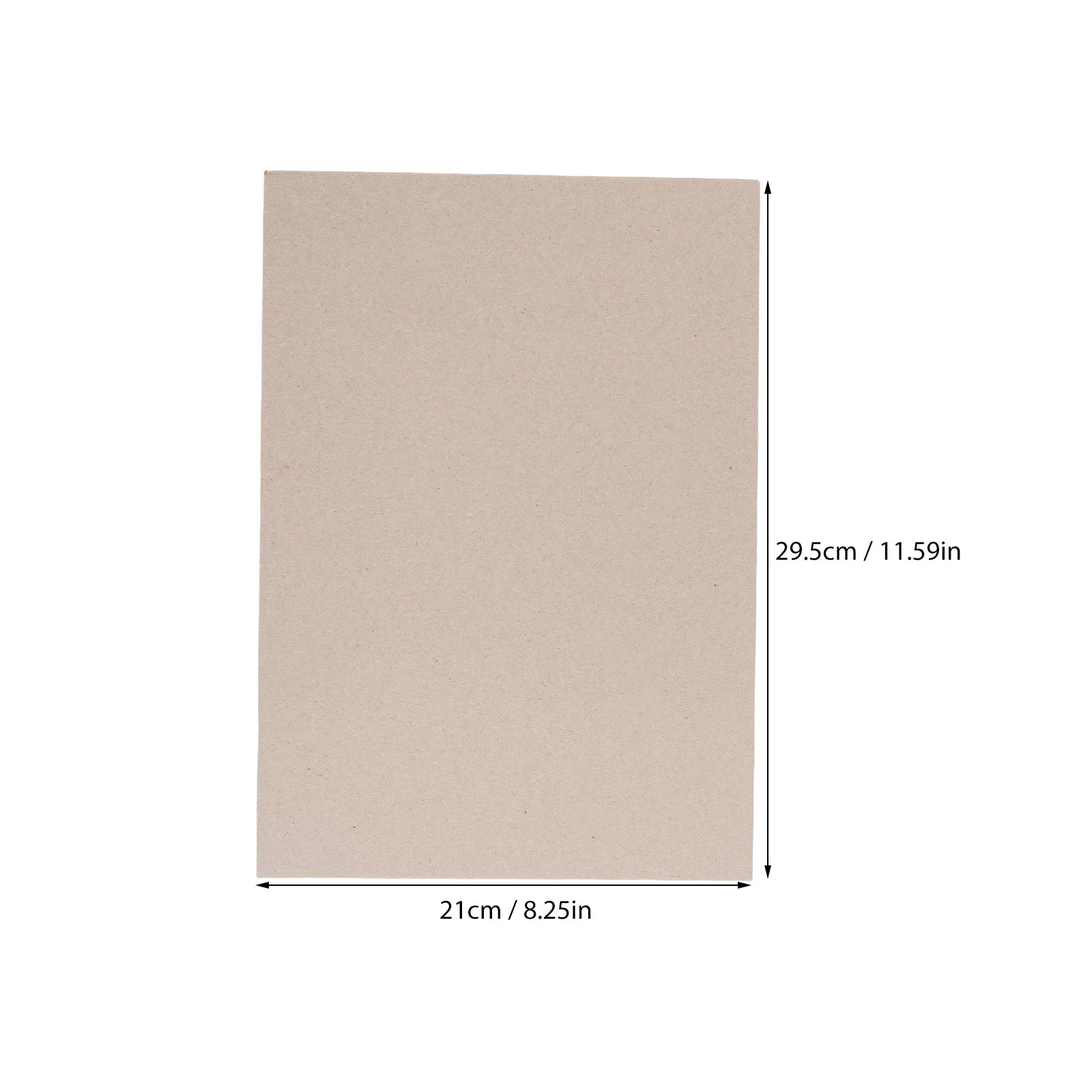 20Pcs Heavy Duty Paper Book Binding Boards Vintage Thick Cardboard Sheets for Album Making Crafts Scrapbooking Supplies