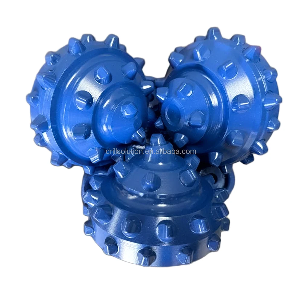 Drillsoltek Advanced TCI Roller Cone Drill Bits | Forged Heat-Treated Cutting Structure High-Speed Oil Water Well Coal Mining