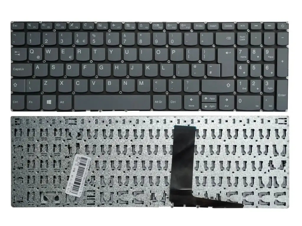 New UK Keyboard For Lenovo IdeaPad S145-15IWL S145-15AST S145-15API BS145-15IGM BS145-15IWL UK Black