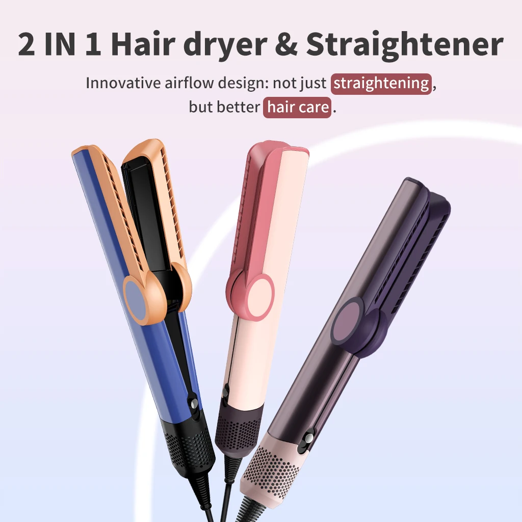 Lisseur de cheveux SenCiciMen, sèche-cheveux, fer à lisser à ions négatifs pour fixer l'humidité et 