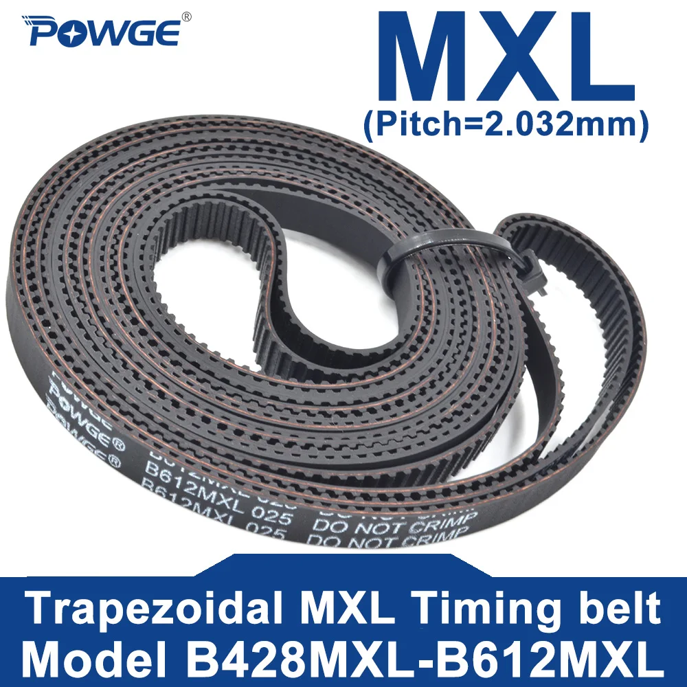 POWGE MXL Timing Belt B428MXL to B612MXL: B82에 대한 최적의 선택