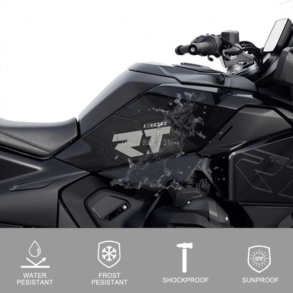 For BMW R 1300RT 2025 Motorcycle Accessories Rubber Gas Tank Decoration And Protection Thicken Decals Fuel Tank Stickers Kits