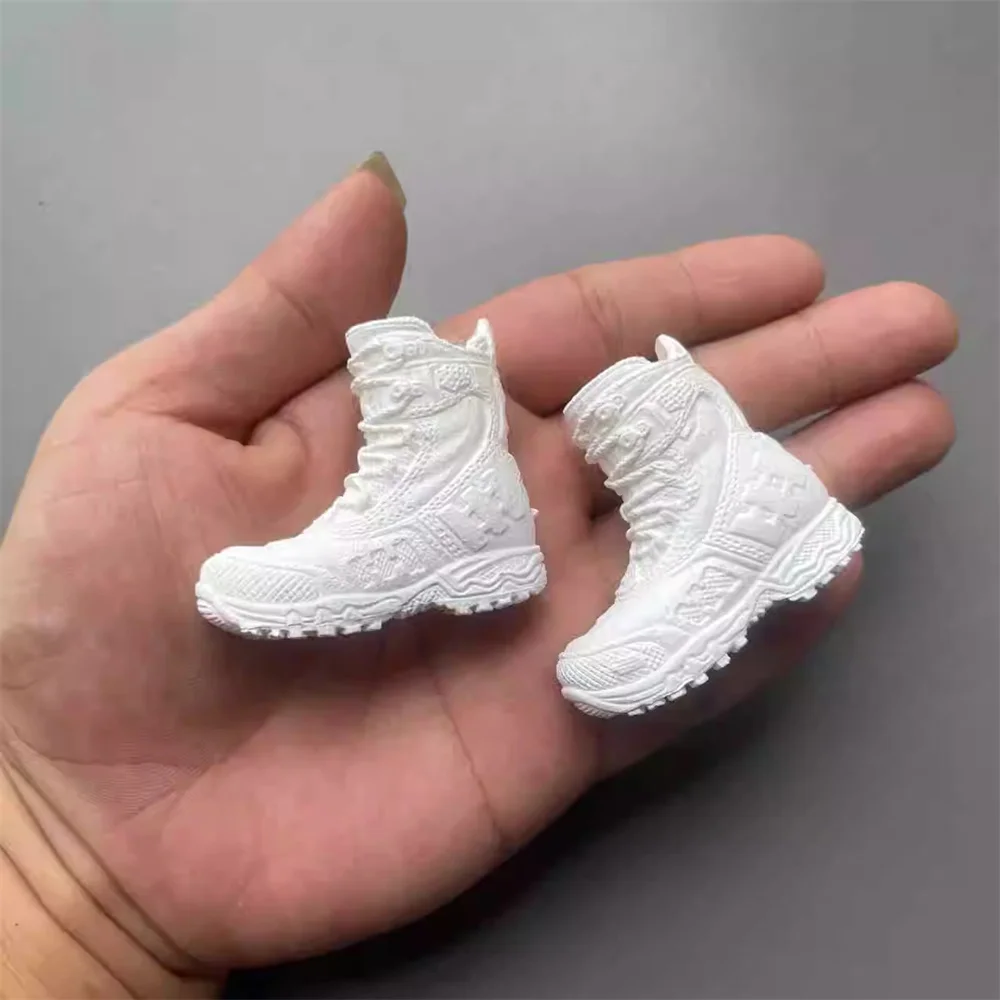 For Sale ZYtoys 1/6 White Snow Solid Shoe Boot PVC Material Not Real For 12