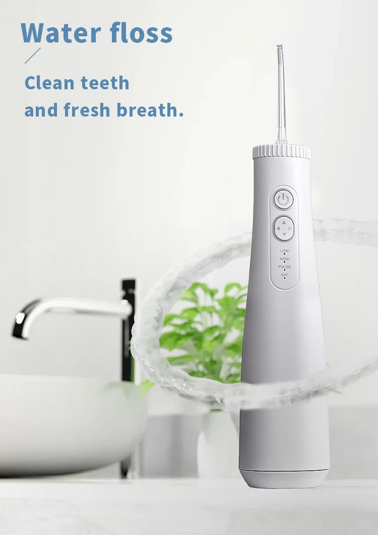 New Water Flosser Teeth Cleaning  Irrigator Water Pick Electric Waterflosser Portable Oral Irrigator Water Flosser 300ML
