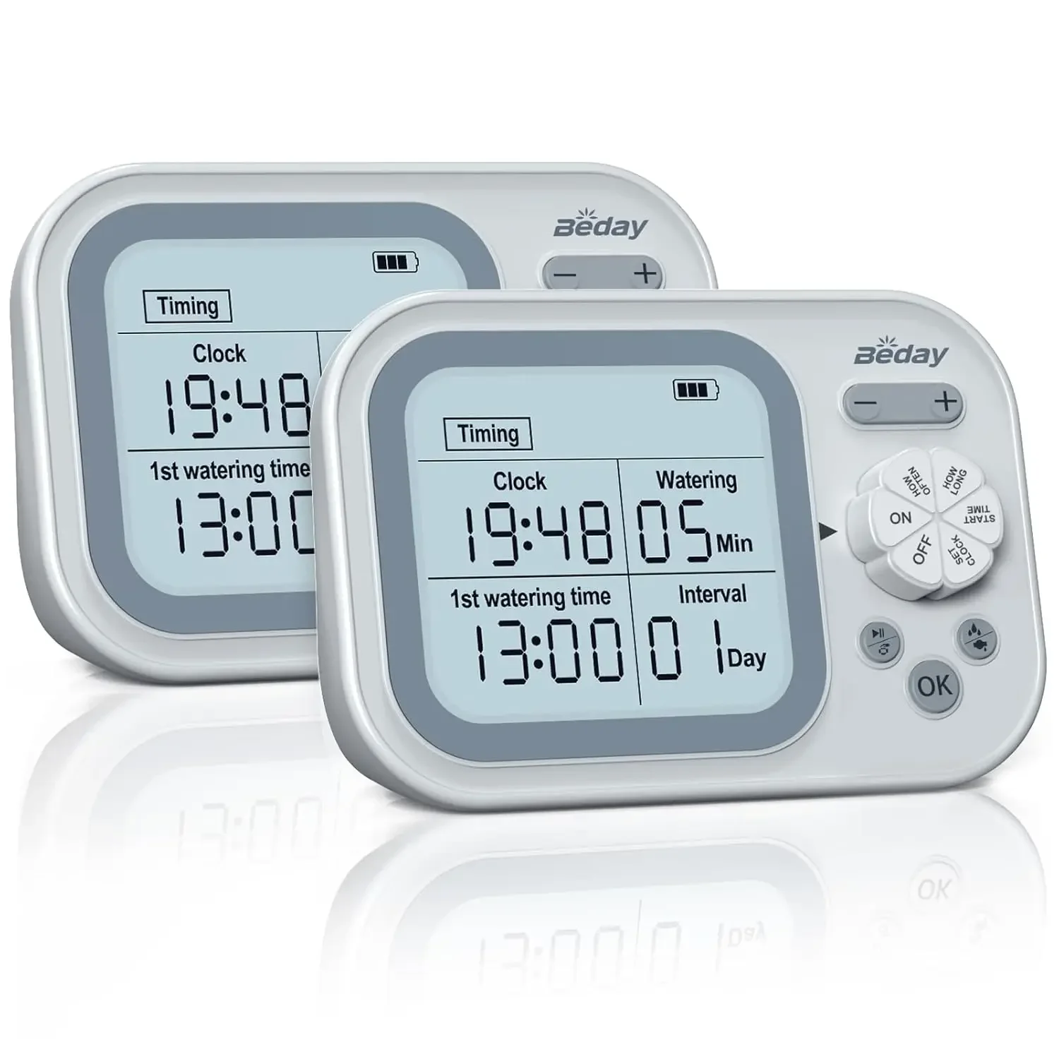 

Smart Humidity Detecting Programmable Water Timer Auto Drip Irrigation Kit For 15 Indoor Potted Plants Self Watering System 2 Pa