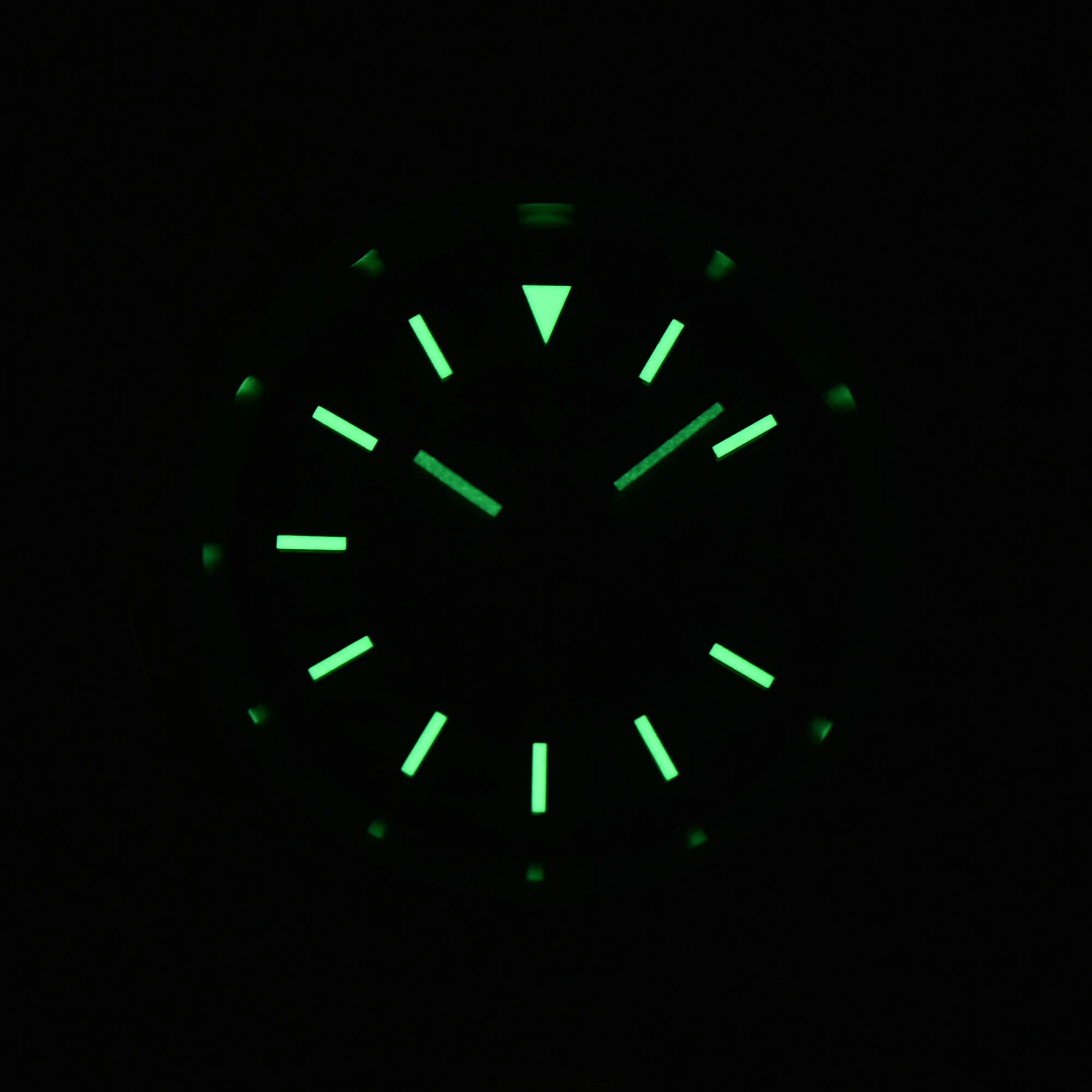 ساعات رجالية 39 مللي متر/36 مللي متر NH35A ساعة يد ميكانيكية أوتوماتيكية بالكامل لومن أخضر ساعة رجالي زجاج الياقوت مقاوم للماء