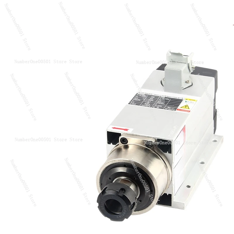 4.5KW Changlong Square Shape Air Cooling 220V 380V 300HZ 18000RPM for Wood Working Spindle Motors