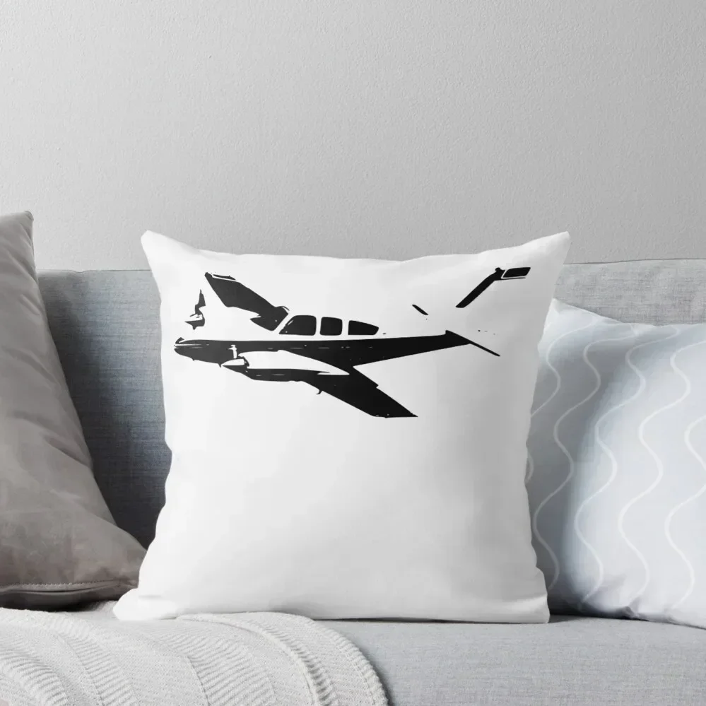 

Beechcraft Baron 55 Throw Pillow Decorative Cushions For Living Room Pillow Cover pillow