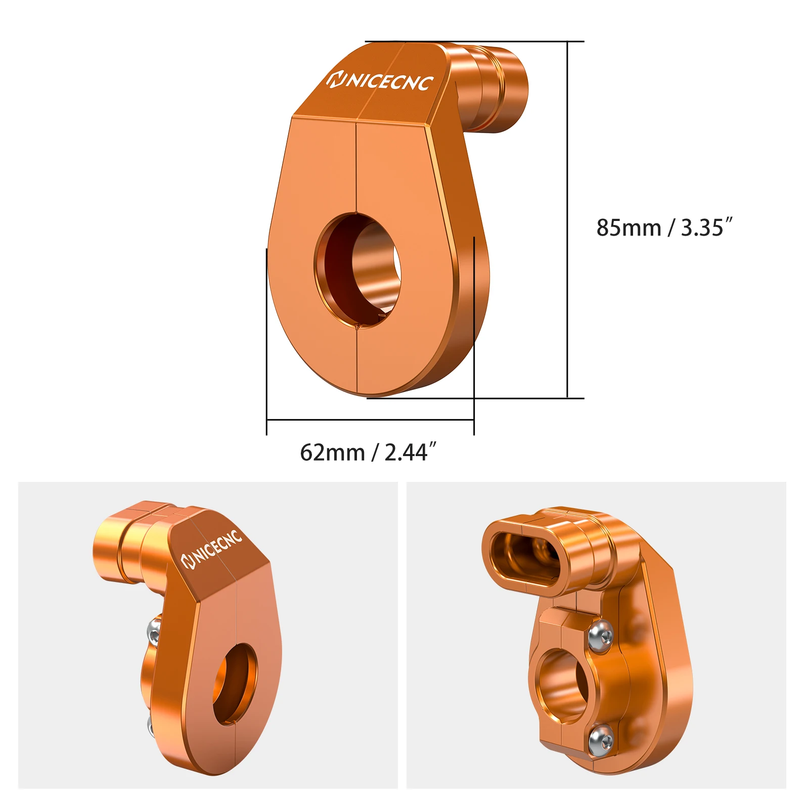 For KTM 2024 EXC 300 Control Throttle Housing Base EXC 250 EXC-F 350 450 500 XCW XCF-W XW-F 2024 125-450 SX SXF XC XCF 2023-2024